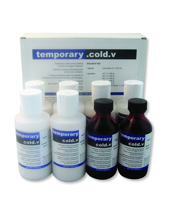 Temporary Cold Std Set 6x100gr+2x100ml