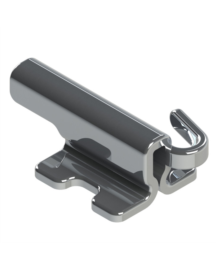 Tubo Edgewise Simples c/gancho dir. p/soldar 10un