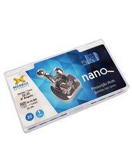Kit Bráquetes Roth NANO .022" Gancho em caninos 9º e pré-molares Kit Bráquetes Roth NANO .022" Gancho em caninos 9º e pré-molares