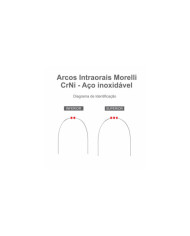 Arcos CrNi pré-contornados -Sup .012"
