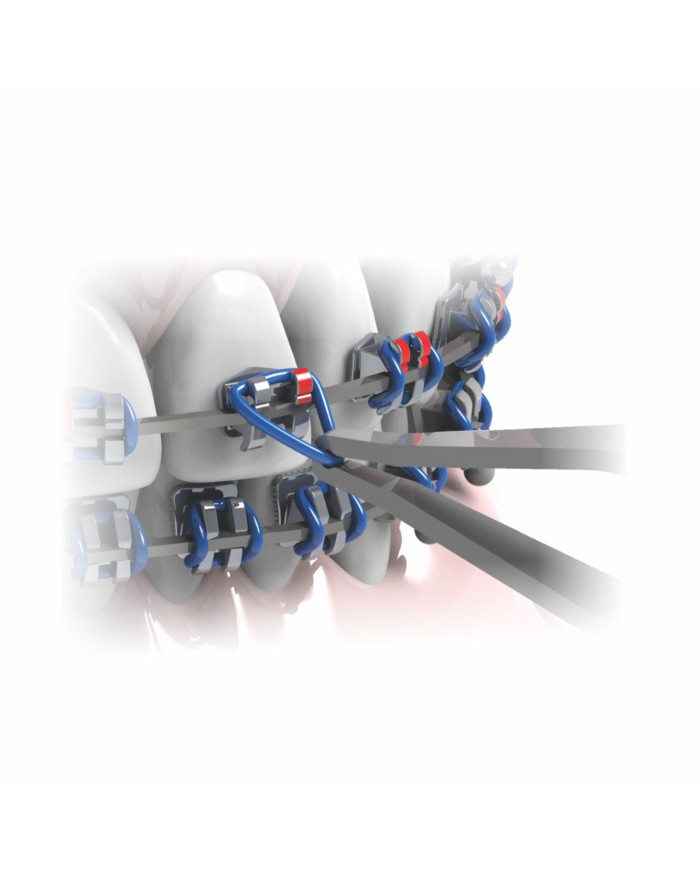 Pinça Ortodôntica "Plic" p/elasticos