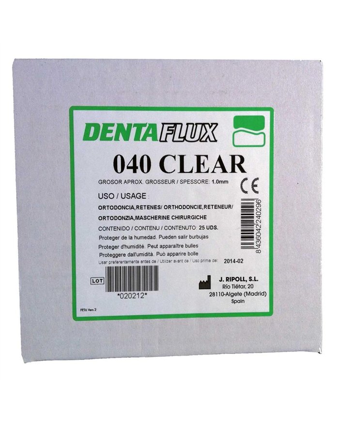 Placas transparentes rigidas 0.4 - 1mm
