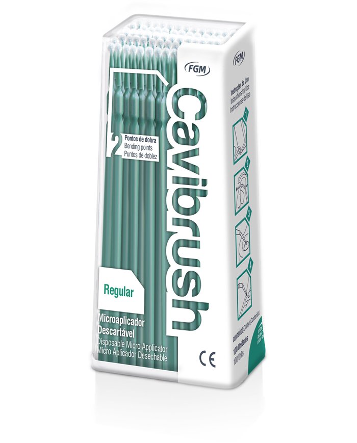 Cavibrush -  Extra Fino - Laranja - 100 un.