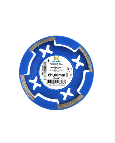 Fio em rolo-CrNi Duro Elást .040" 50g