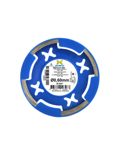 Fio em Rolo-CrNi duro elást .024" 50g
