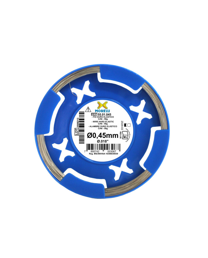 Fio em Rolo-CrNi duro elást .018" 50g