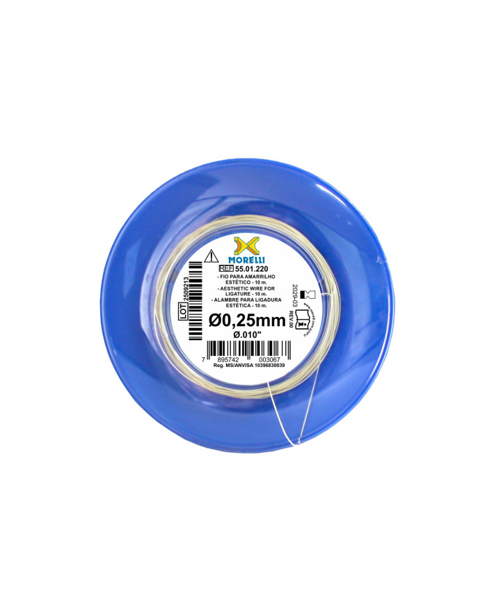 Fio em rolo-CrNi p/ Amarrilho .008"