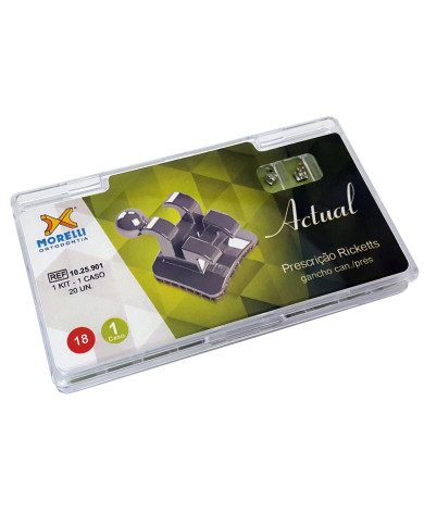 Kit Ricketts Actual c/gch can.e pré-molares .018" Kit Ricketts Actual c/gch can.e pré-molares .018"