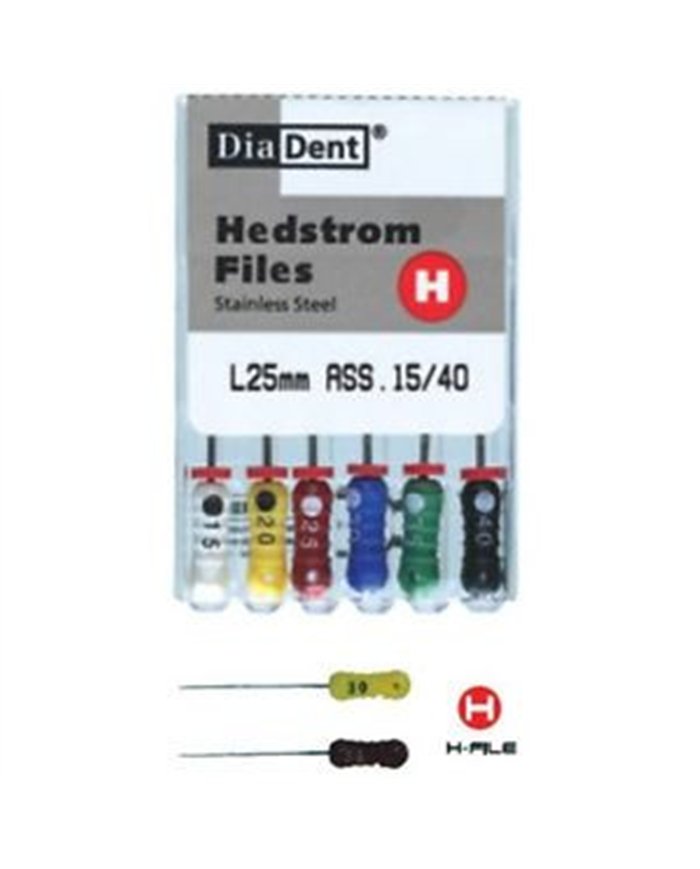 Limas H Aço 50 - 31mm - 6un 