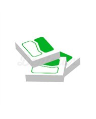 Bloco p/mistura de Cimentos - 7x8cm -10un.