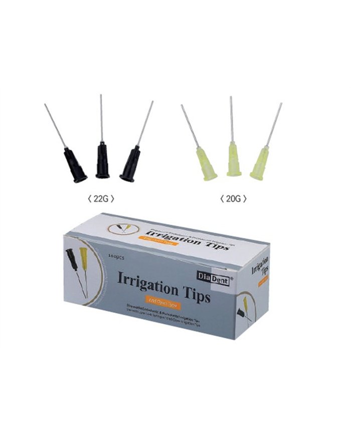 Agulhas irrigação FRONT 20G 0,9x25mm Amarelo 100un