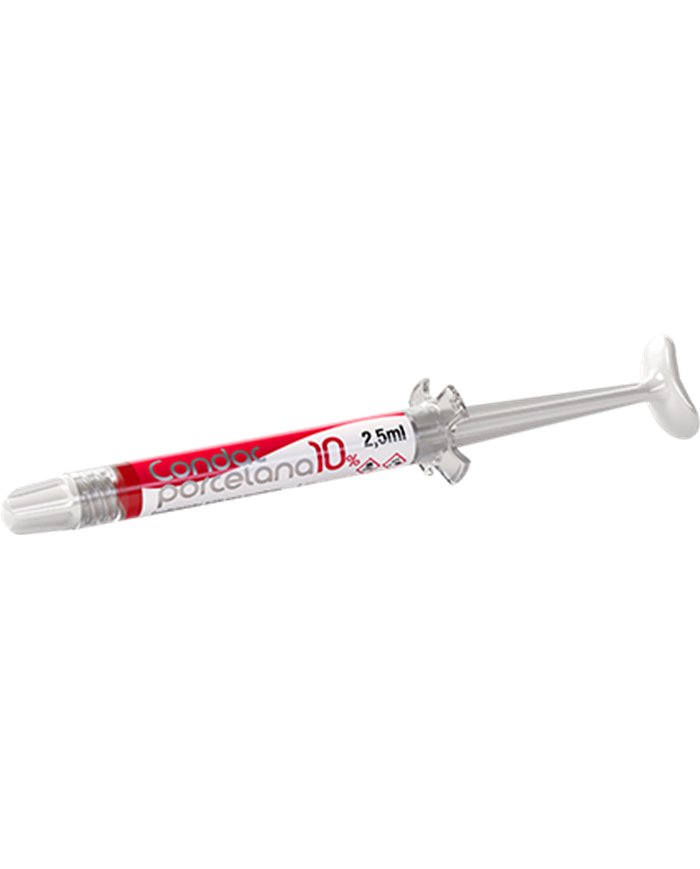 CONDAc Porcelana - ácido fluoridrico 10% - 2,5ml CONDAc Porcelana - ácido fluoridrico 10% - 2,5ml