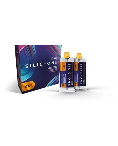 Silic One LV Light 2x50ml+12 Tips Silic One LV Light 2x50ml+12 Tips