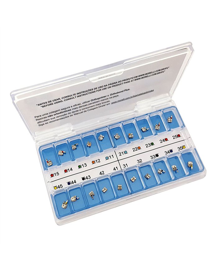 Kit Roth Monobloc-.022" - Caso de bráquetes Kit Roth Monobloc-.022" - Caso de bráquetes