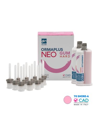 Ormaplus NEO Gum Hard Gingiva Rigid 2x50ml+12 tips