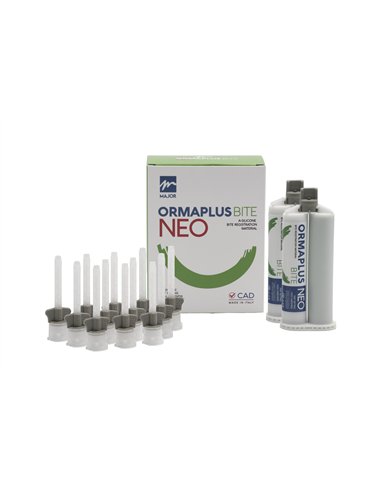 Silicone Ormaplus NEO Bite 2x50ml + 12 pontas Silicone Ormaplus NEO Bite 2x50ml + 12 pontas