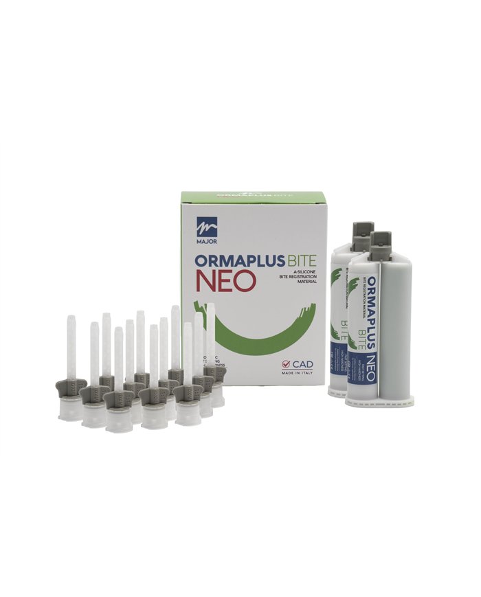 Silicone Ormaplus NEO Bite 2x50ml + 12 pontas Silicone Ormaplus NEO Bite 2x50ml + 12 pontas