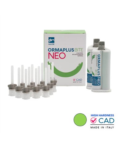 Silicone Ormaplus NEO Bite 2x50ml + 12 pontas Silicone Ormaplus NEO Bite 2x50ml + 12 pontas