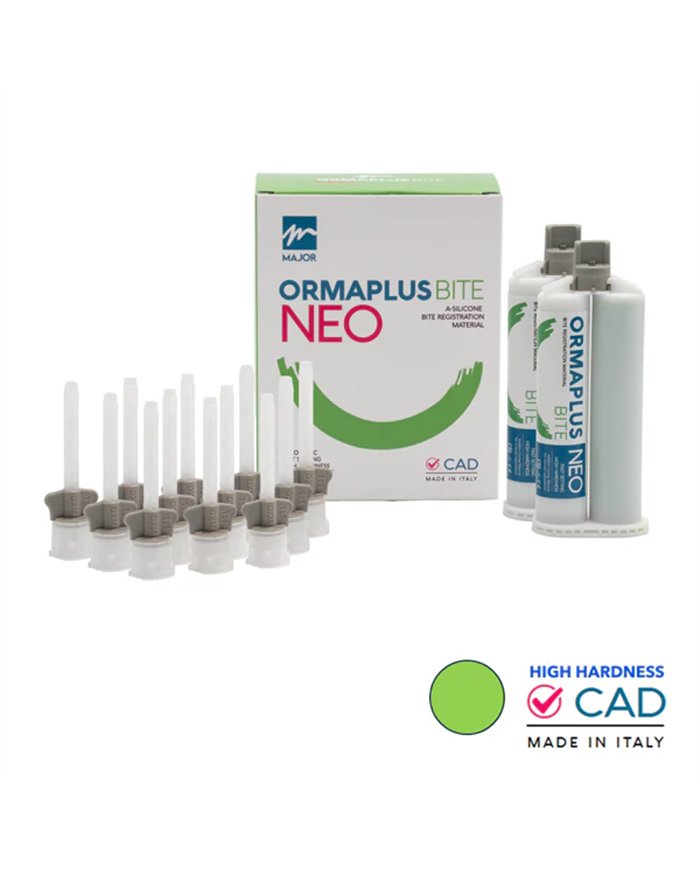 Silicone Ormaplus NEO Bite 2x50ml + 12 pontas Silicone Ormaplus NEO Bite 2x50ml + 12 pontas