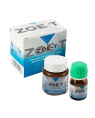 Cimento provisório de óxido de zinco com eugenol reforçado para obturações provisórias de longa duração.