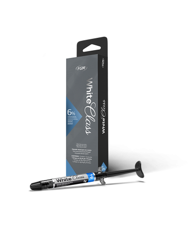 WHITE CLASS 6% with Calcium Multipack Box 50 syringes