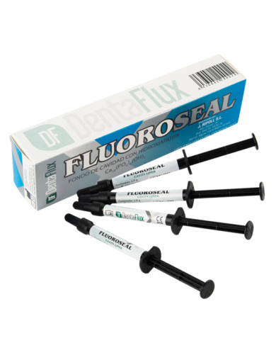 Fluoroseal p/fondo cavitario -. - 4x1,5g + 12 pts