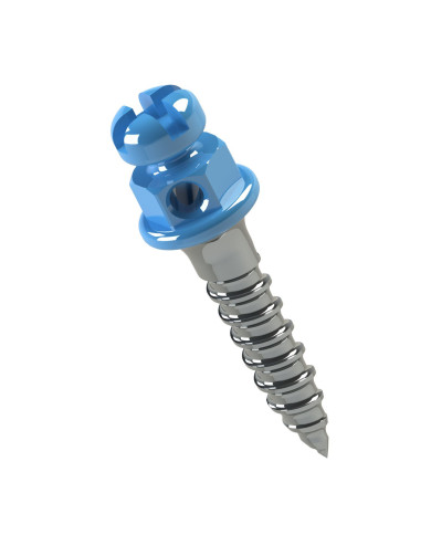 Mini implante Orto Cab.braq.Anti-Hor. Comp.6mm Trans.1mm Ø1.5mm 1un