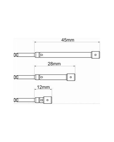 Kit Ferramentas p/Mini Implante c/Estojo - Rosa